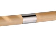 Drewniane złącza poręcze V2A V4A, proste złącze 42,4 mm 180 stopni
