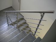 304 316 Słupki balustradowe ze stali nierdzewnej na balkon / taras / schody