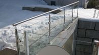 System balustrad szklanych do budynków mieszkalnych do tarasów o wysokości 900 mm - 1200 mm